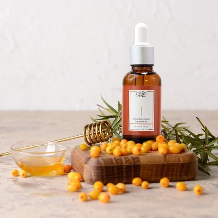 Fabricação de Sérum de Óleo de Espinheiro Marítimo de Marca Própria - Sérum de Óleo de Espinheiro Marítimo de marca própria OEM